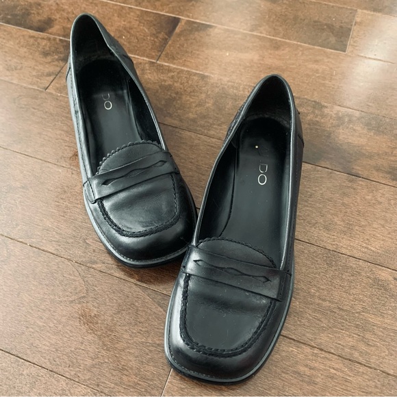 Aldo Leather Mocassins - Picture 1 of 3